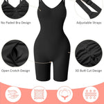 Women's Seamless Shapewear Tummy Control Bodysuit Body Shaper V Neck Seamless Butt Lifter Full Shaping Bodyshapers