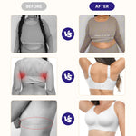 SHAPELLX Back Smoothing Full Coverage Wireless Bra for Older Women Side Support No Side Bulge Breathable Comfort Lift (White Medium)