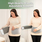 haakaa Pregnancy Belly Band & Postpartum Belly Band 2-In-1 Support Wrap, Natural Latex, One Size