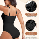 Werena Strapless Shapewear Bodysuit for Women Tummy Control Seamless Full Body Shaper with Removable Straps Under Dress(Black,M)
