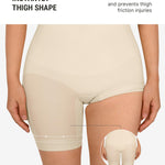 FeelinGirl Shapewear for Women Tummy Control Faja Butt Lifting Body Shaper for Women Waist Trainer Khaki XS/S