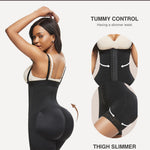 Lover-Beauty Fajas Colombianas Shapewear for Women Tummy Control Postpartum Body Shaper Butt Lifting Bodysuit Black Large