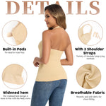 JOYSHAPER Women Tummy Control Shapewear Tank Tops Halter Compression Camisole Slimming Body Shaper Camisole