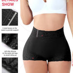 SheBuddy Butt Lifting Panties, Tummy Control Shapewear for Women Compression Underwear Short Lace Butt Lifter Shapewear