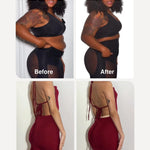 Lover-Beauty Low Back Tummy Control Shapewear Butt Lifting Shorts Seamless Thigh Slimmer Panties Underwear Brown Medium