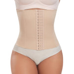 Werena Waist Trainer for Women Corset Shapewear Tummy Control Slimming Body Shaper Girdle Waist Cincher Belly Band(#A Beige-6, XXX-Large)