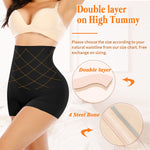 Womens Seamless Shaping Boyshorts Panties Tummy Control Underwear Slimming Shapewear Slip Shorts(#A3 Black(medium Tummy Control),Medium)