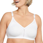Bali Women's Double Support Cotton Stretch Wire-Free Bra, White, 38D