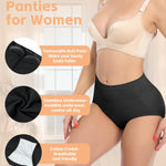 JOYSHAPER Butt Lifter Panties for Women Seamless Butt Pads Shapewear Tummy Control Underwear Panty Padded Hip Enhancer Brief