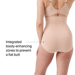 SPANX SPANXsculpt OnCore High-Waisted Brief - Powerful Sculpting Body Shaper - Level 4 Sculpting - Comfy Shapewear - Soft Nude - Medium