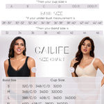 Gailife Crossover Bras for Women No Underwire Wireless Bralettes Seamless Supportive T Shirt Everyday Bras-White,L