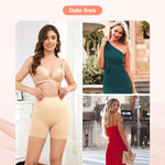 ForeverShaper Shapewear Tummy Control Seamless Slip Shorts for Under Dress Breathable Anti Chafing Shaper Shorts for Women