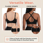 SHAPERMINT Wireless Bras for Women No Underwire – Small to Plus Size Bralettes with Support and Natural Lift