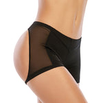 Dulchany Women Butt Lifter Shapewear Body Shaper Hip Enhancer Control Panties Seamless Butt Lifter Boy Shorts Black