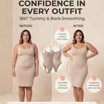 SHAPERMINT Brief & Thong Bodysuit - Tummy Control Seamless Body Shaper, Shapewear for Women Small to Plus Size