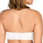 HSIA Strapless Bras for Women Large Breasts Non Slip Full Coverage Underwire Supportive Multiway Strapless Bra Plus Size White