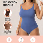 SHAPERMINT Brief & Thong Bodysuit - Tummy Control Seamless Body Shaper, Shapewear for Women Small to Plus Size