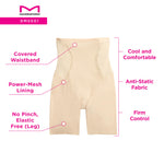 Maidenform Women's High-Waist Thigh Slimmer Shapewear, Cool Comfort Slimming Shapewear