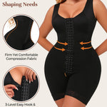 woahee Fajas Colombianas Shapewear for Women Full Faja Body Shaper Tummy Control Compression Garments Black, SW05-3XL