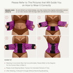 FeelinGirl Women Corset Workout Waist Trainer Belt Tummy Control Waist Cincher Sport Waist Trimmer Rose Leopard XL