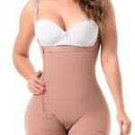 Sonryse 046ZL Postpartum Girdle Butt Lifter Tummy Control Shapewear Women Fajas Colombianas Postparto Reductoras Moldeadoras Mocha 2XL