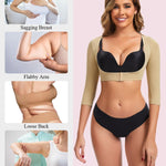 JOYSHAPER Upper Arm Shaper for Women Posture Corrector Tops Compression Sleeves Slimming Sleeves