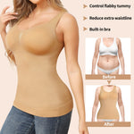 JOYSHAPER Compression Tank Tops for Women Cami Shaper with Built-in Bra Tummy Control Shapewear Shaping Camisoles