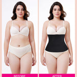 Nebility Waist Trainer for Women Plus Size Corset Shapewear Tummy Control Waist Cincher Postpartum Girdle Body Shaper