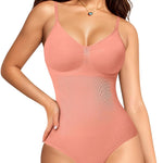 Nebility Shapewear for Women Tummy Control Shapewear Bodysuits Seamless Body Shaper Waist Trainer Body Suit