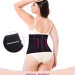 Nebility Waist Trainer for Women Plus Size Corset Shapewear Tummy Control Waist Cincher Postpartum Girdle Body Shaper