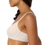 Maidenform Women's Underwire Bra, Barely There No-Show Bra, Full Coverage, Adjustable & Convertible Straps