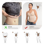 Lover-Beauty Seamless Shapewear Bodysuits for Women Tummy Control Body Suits Deep V Neck Thong Shaper Skin Medium-Large