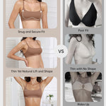 OEAK Womens Comfortable Bras No Underwire Cami Bra Seamless Unlined Bralettes Scoop Neck Unpadded Everyday Sports Tshirt Bra Latte,XL