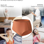 DWGVVX 6 Pack Womens Underwear Seamless Sexy Full Coverage Panties Basics Briefs No Show black Nude Clothes Lingerie Outfit Amazon