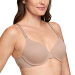 Warner's Women's "This is not a Bra" Cushioned Underwire Lightly Lined T-Shirt Bra 1593, Toasted Almond, 36C