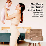 3 in 1 Postpartum Belly Support Recovery Wrap – Postpartum Belly Band, After Birth Brace, Slimming Girdles, Body Shaper Waist Shapewear,Post Surgery Pregnancy Belly Support Band(Dusty Plum, M/L)