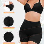 BESTENA Shapewear Shorts,Mid-Waist Body Shaper Shorts Thigh Slimmer, Womens Shapewear Tummy Control,Seamless Shapewear for Under Dresses