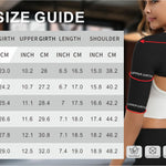 Dokelovy Women's Sauna Arm Slimming Sleeves, Sweat Compression Upper Arm Shaper Bands, Posture Support Workout Gear Daily Use