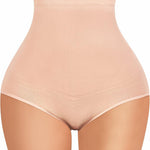 Werena Tummy Control Shapewear Panties For Women Seamless High Waist Shaping Body Shaper Girdle Underwear
