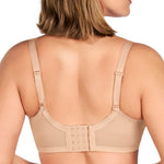 HSIA Minimizer Bras for Women Full Coverage Pearl Shimmer Plus Size Lace Unlined Bra with Underwire, Light Beige 38DDD