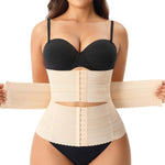 Gotoly Waist Trainer for Women Corset Shapewear Tummy Control Faja Body Shaper Postpartum Segmented Waist Cincher(Beige,Medium)