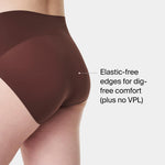 SPANX SPANXsmooth Undie-tectable Brief - Comfortable Core Control - Invisible Shapewear Underwear - No Visible Panty Lines - Hickory - Medium