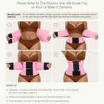 FeelinGirl Workout Waist Cincher Trainer Corset Shaper Tummy Slimmer Plus Size Belly Band for Women Pink S