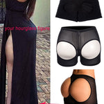 FUTATA Women Butt Lifter Shapewear Padded Underwear Hip Enhancer Control Panties Seamless Butt Lifting Panties Black