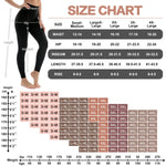 4 Pack Leggings for Women Butt Lift High Waisted Tummy Control No See-Through Yoga Pants Workout Running Leggings