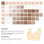 Lover-Beauty Wireless Push Up Bra for Women No Underwire Comfort Soft Seamless Bras Full Coverage Clay Large