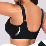Gailife Jelly Wireless Bras for Women No Underwire Bralettes Seamless Supportive T Shirt Everyday Bras-Black,S