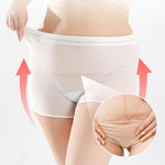 HANSILK Mesh Postpartum Underwear 12 Pack High Waist Reusable Post Bay C-Section Recovery Maternity Panties for Women Washable Mesh Panties (XX-L)