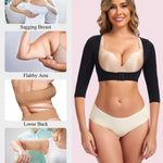 JOYSHAPER Upper Arm Shaper for Women Posture Corrector Tops Compression Sleeves Slimming Sleeves