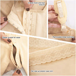 M&D Fajas Colombianas Reductoras y Moldeadoras Post Surgery Compression Stage 2 Faja Beige XL